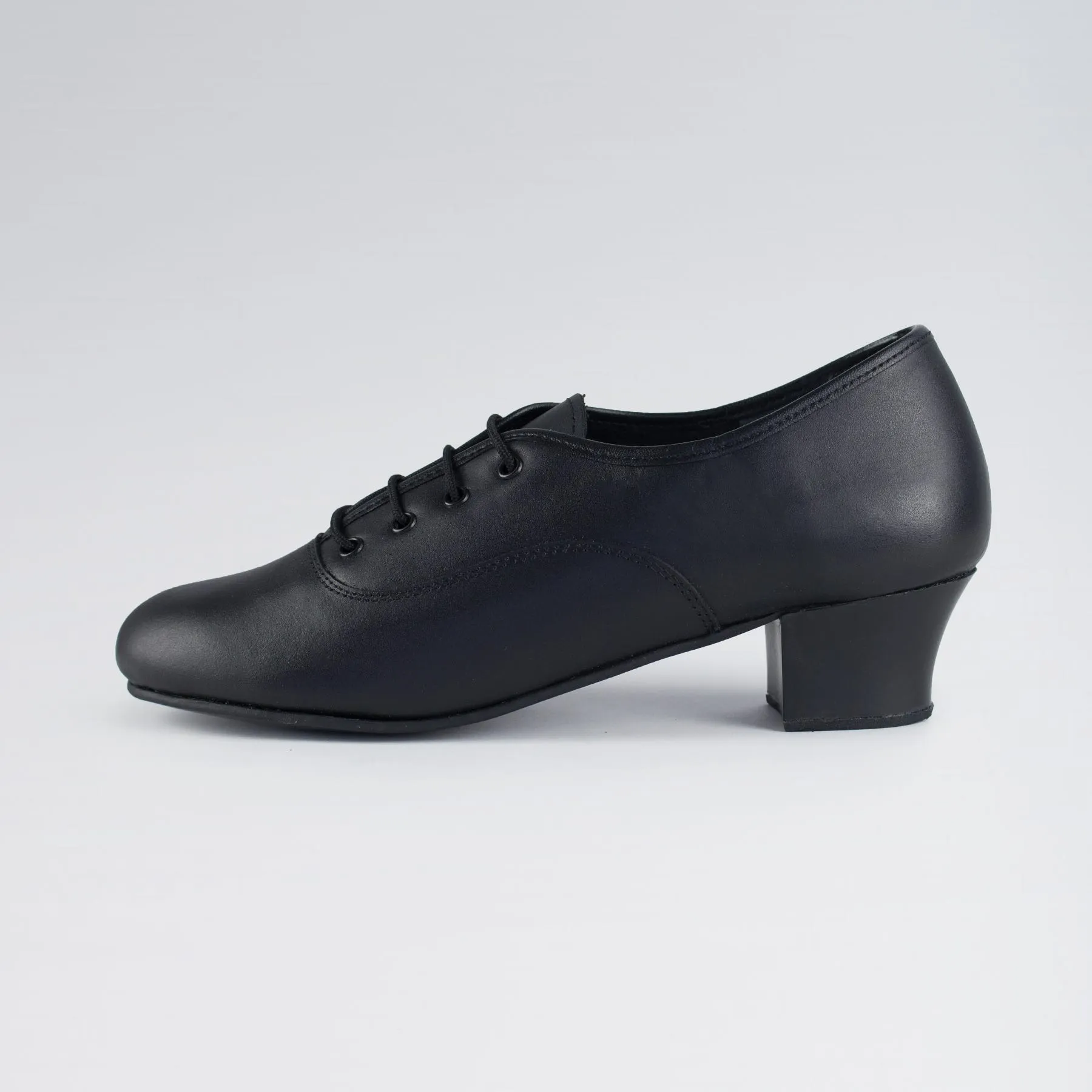 1st Position Chaussures Oxford en Cuir à Talon Cubain