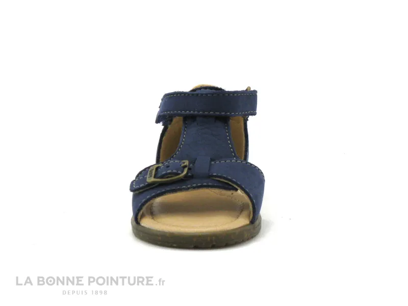 Achat chaussures Bopy Bébé Sandale, vente Bopy RAFIN Marine - Nu-pieds BEBE cuir bleu marine