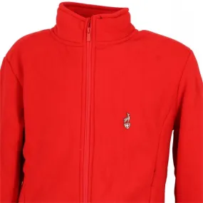 Aulp Veste Polaire Homme Zippé Aulp Visol rouge polaire