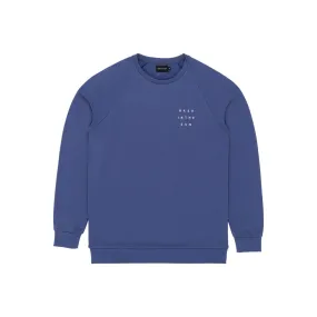 Bask in the sun - Sweat bleuet Anchor homme