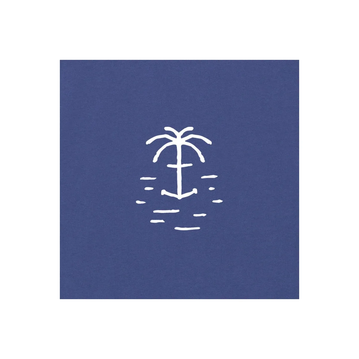 Bask in the sun - Sweat bleuet Anchor homme