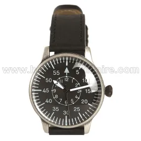 Black pilot watch