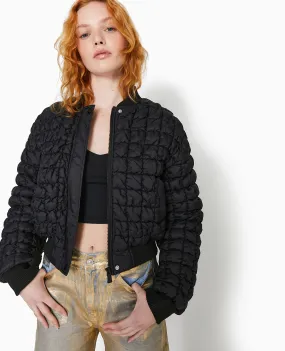 Blouson matelassé forme bombers