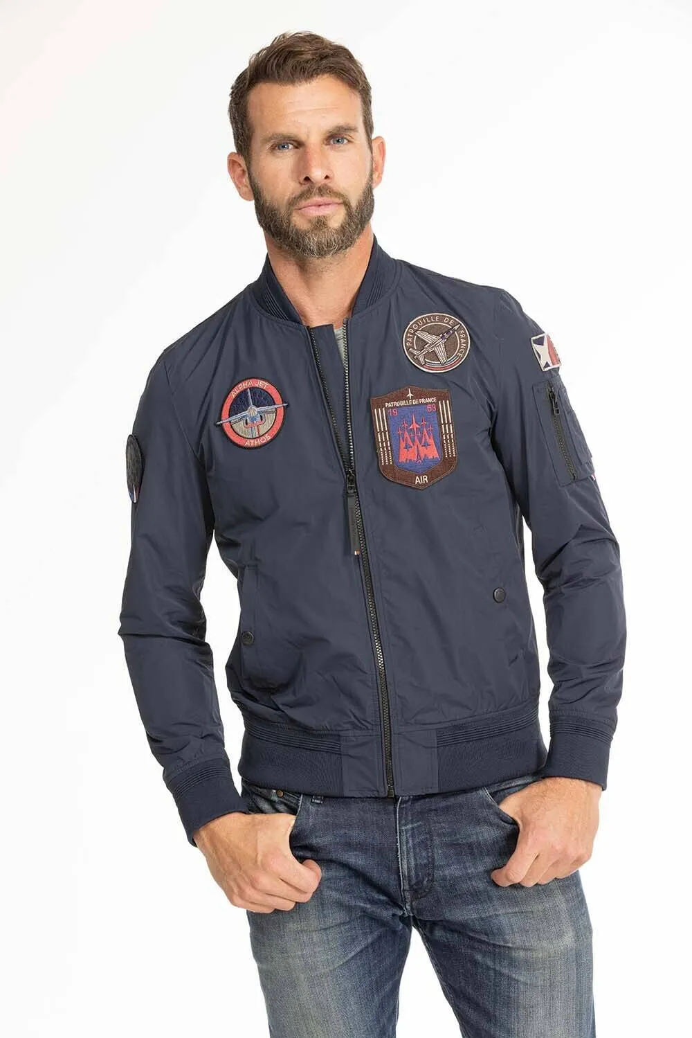 Blouson nylon Patrouille de France