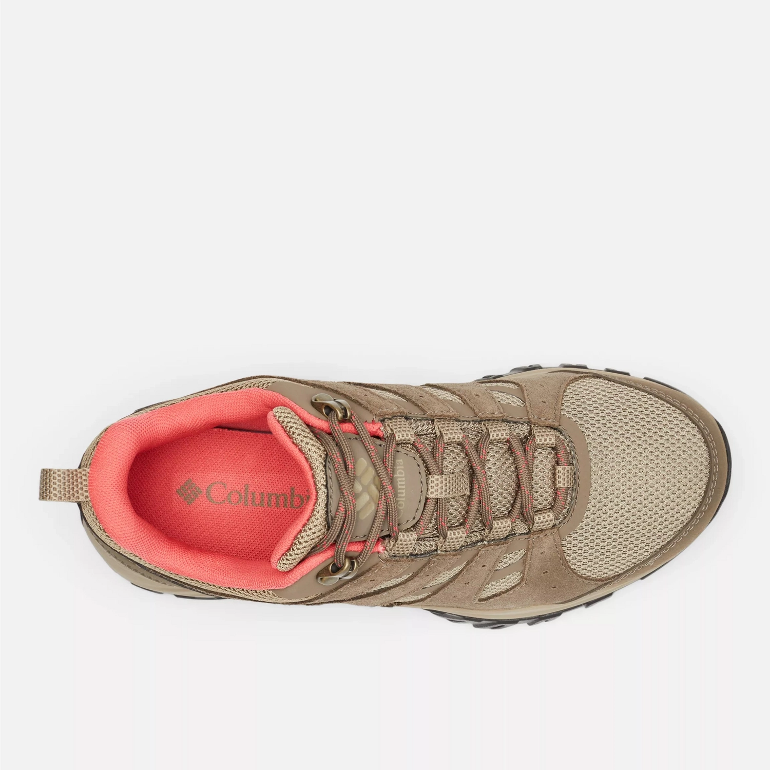 Chaussure de Randonnée Columbia Women Redmond III Waterproof Pebble Red Coral