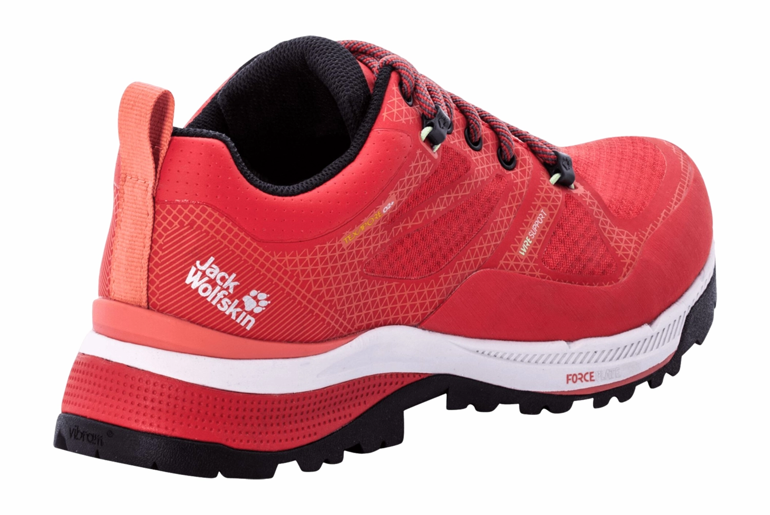 Chaussure de Randonnée Jack Wolfskin Force Striker Texapore Low Femme Pink Grey