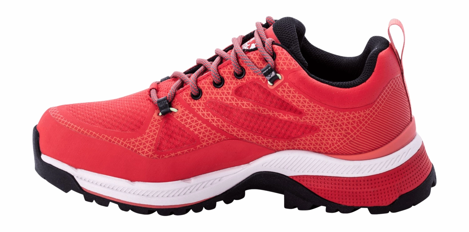 Chaussure de Randonnée Jack Wolfskin Force Striker Texapore Low Femme Pink Grey