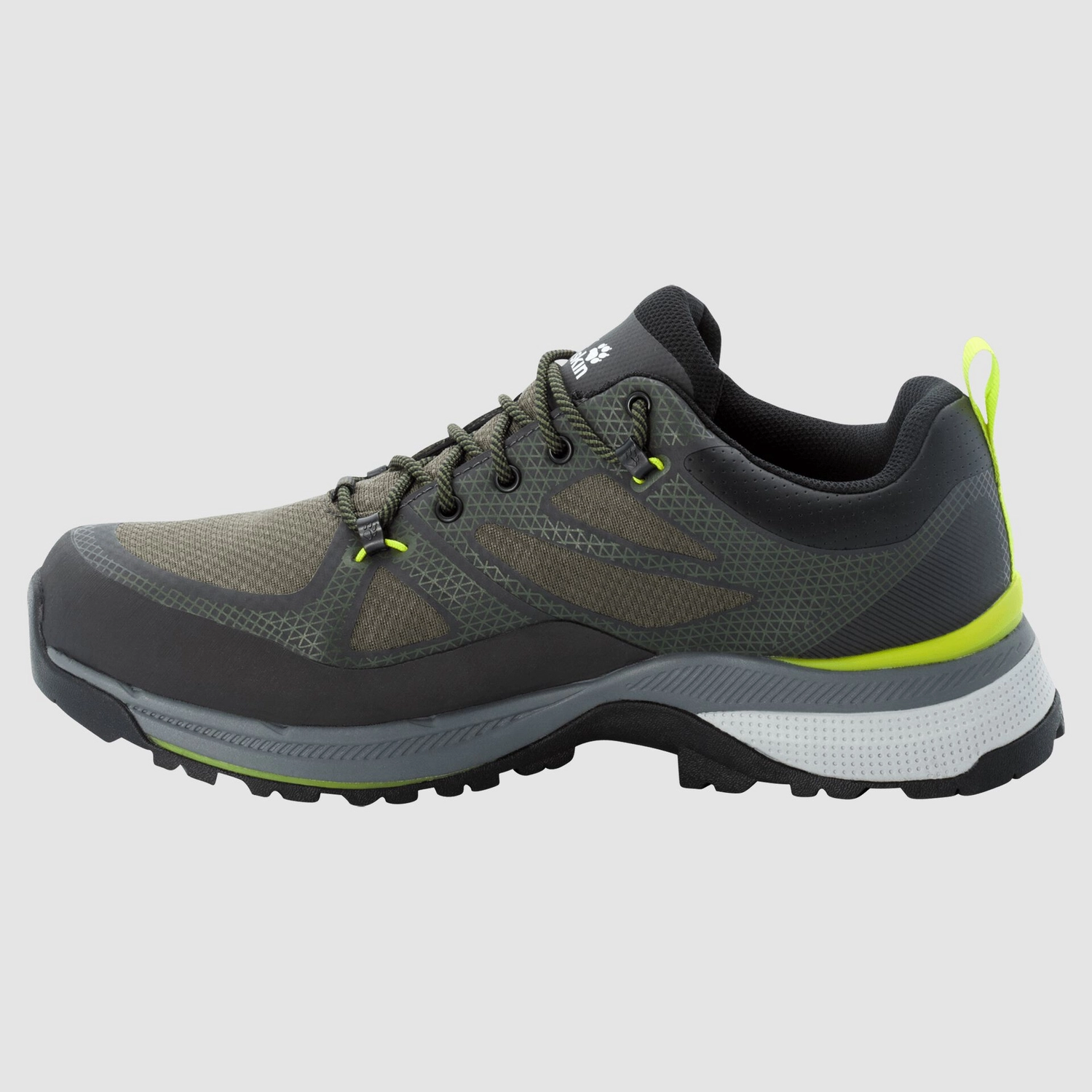 Chaussure de Randonnée Jack Wolfskin Force Striker Texapore Low Homme Lime Dark Green