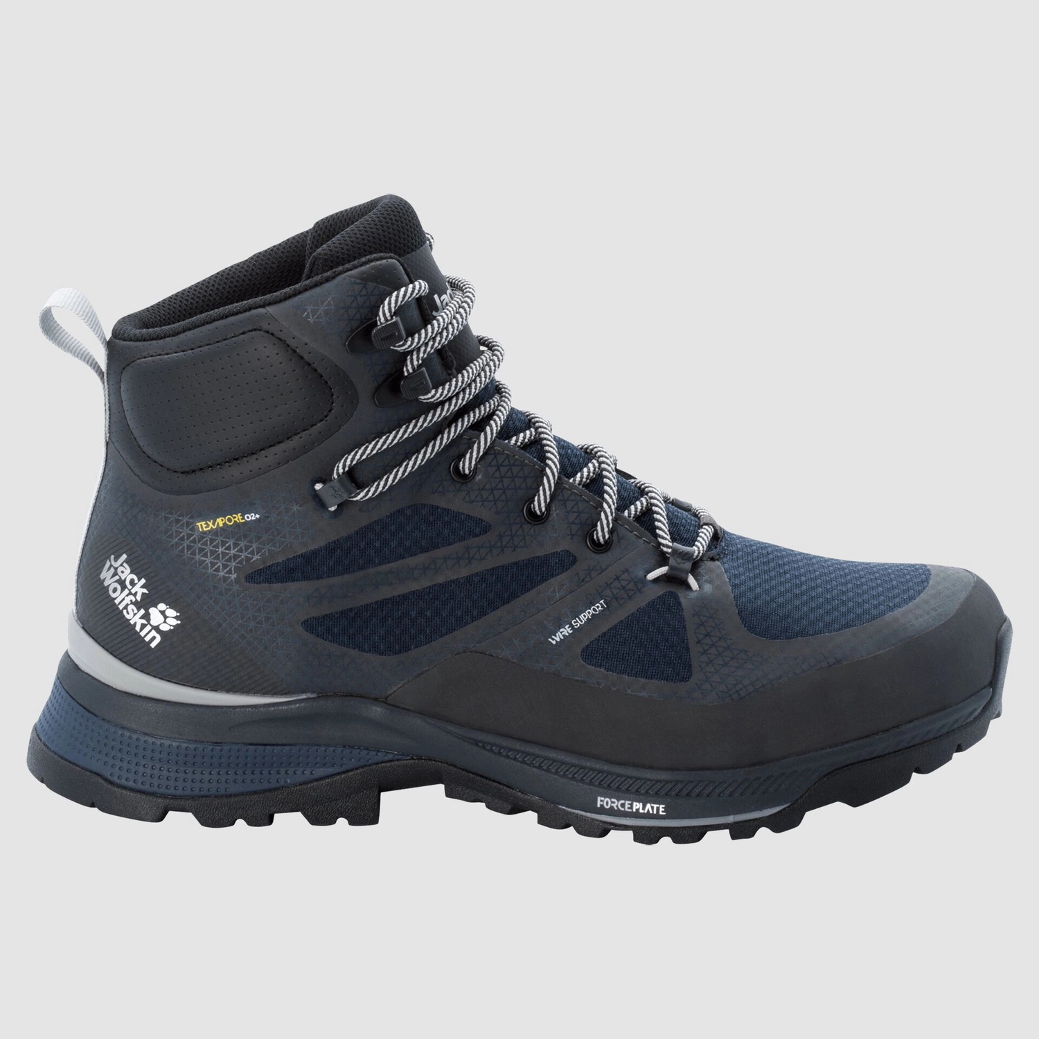 Chaussure de Randonnée Jack Wolfskin Force Striker Texapore Mid Homme Dark Blue Phantom