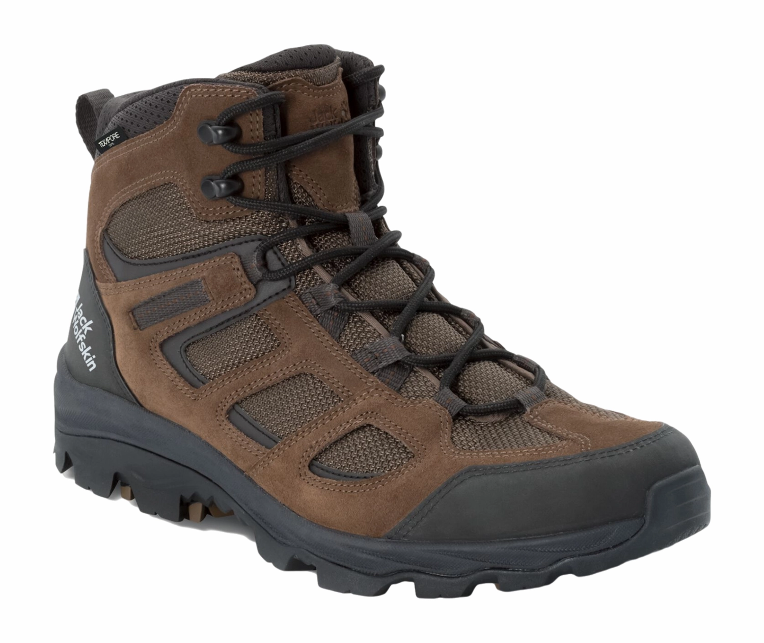 Chaussure de Randonnée Jack Wolfskin Homme Vojo 3 Texapore Mid Brown Phantom