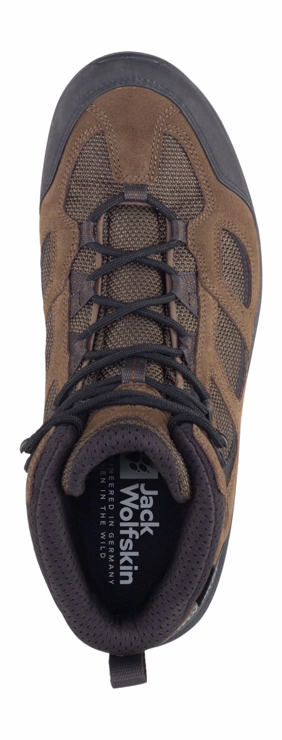 Chaussure de Randonnée Jack Wolfskin Homme Vojo 3 Texapore Mid Brown Phantom