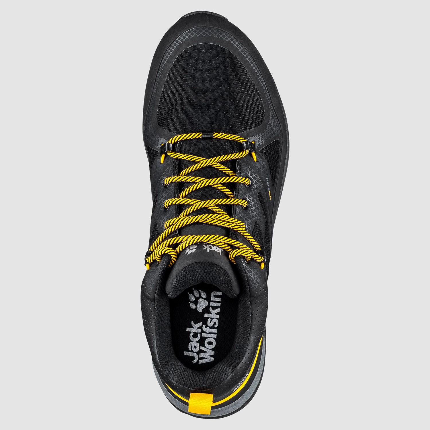 Chaussure de Randonnée Jack Wolfskin Men Force Striker Texapore Low Black Burly Yellow XT