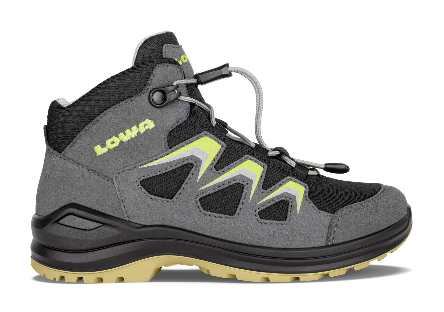 Chaussure de Randonnée Lowa Enfant Innox Evo GTX QC Graphite Avocado