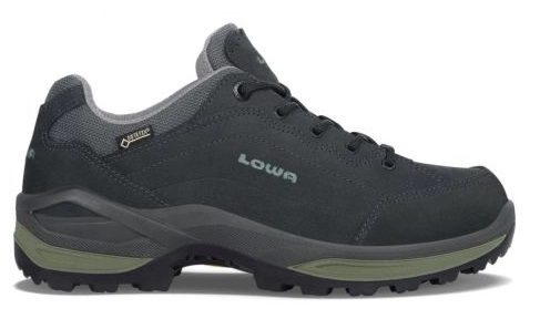 Chaussure de Randonnée Lowa Femmes Renegade GTX Lo Graphite Jade