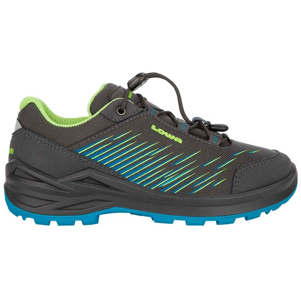 Chaussure de Randonnée Lowa Zirrox GTX Lo Junior Anthracite Turquoise