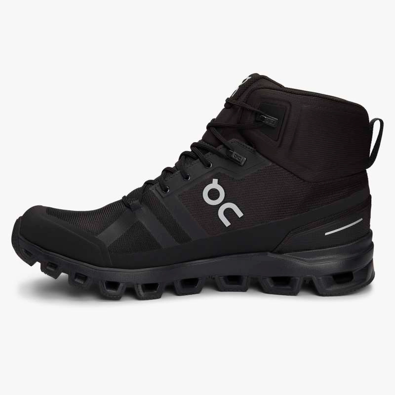 Chaussure de Randonnée On Running Men Cloudrock Waterproof All Black