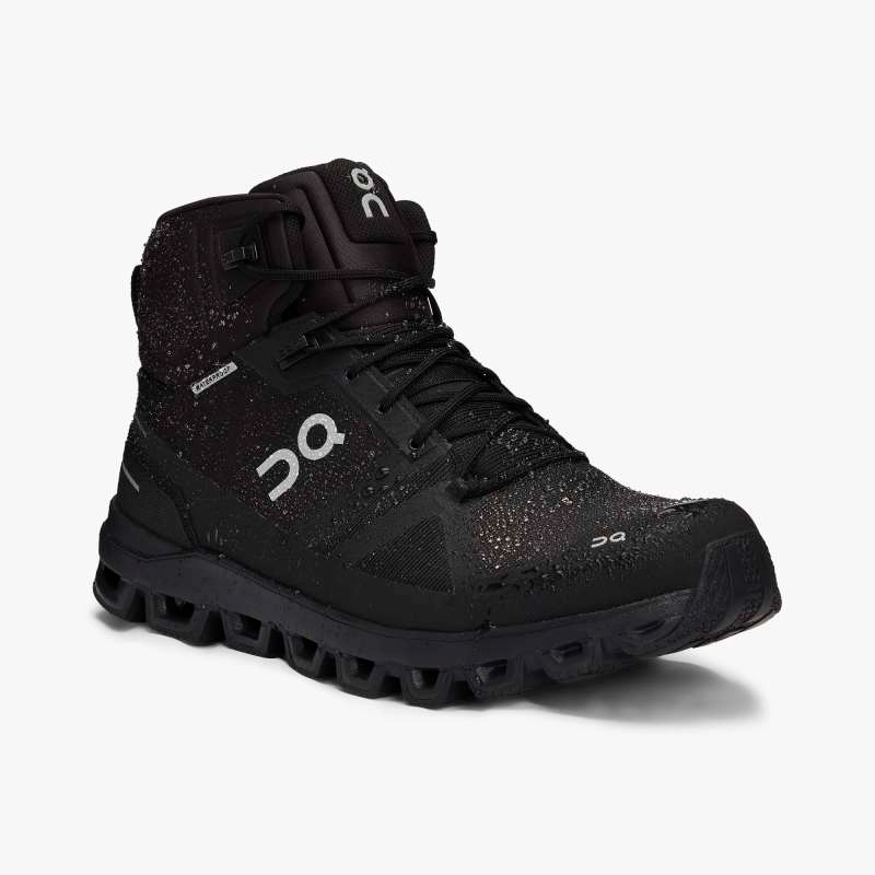 Chaussure de Randonnée On Running Men Cloudrock Waterproof All Black