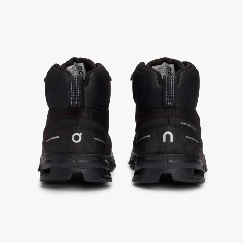 Chaussure de Randonnée On Running Women Cloudrock Waterproof All Black