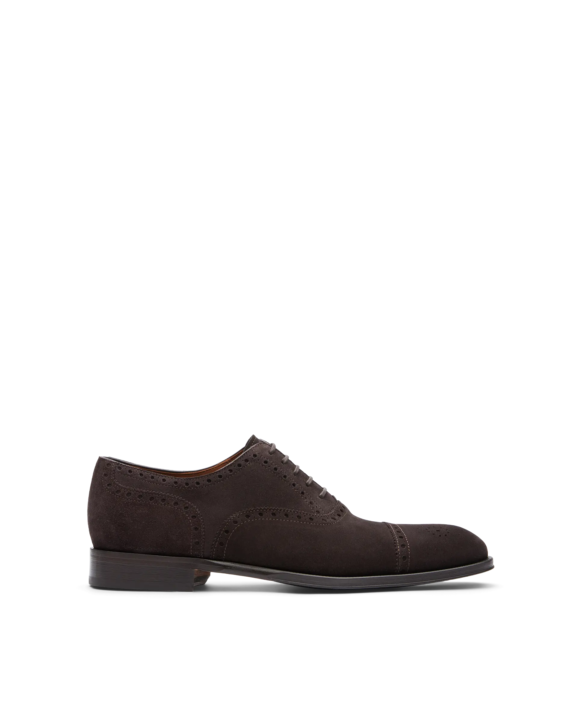 Chaussures Oxford à Bout Droit Lenox  en cuir de Veau Mocha