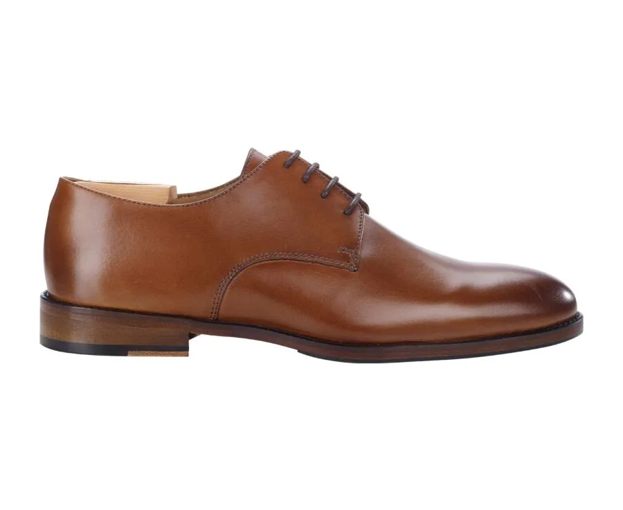 Derbies homme Cognac Patiné Dover Ii Patin