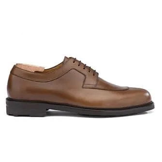 Derbies homme Cognac semelle gomme Kent Gomme Country