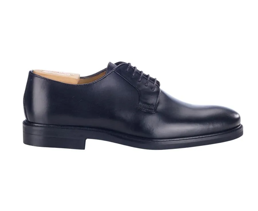 Derbies homme cuir noir semelle gomme Monterey Classic Gomme City