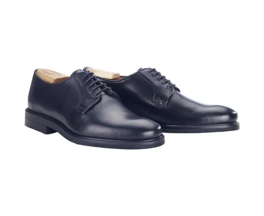 Derbies homme cuir noir semelle gomme Monterey Classic Gomme City