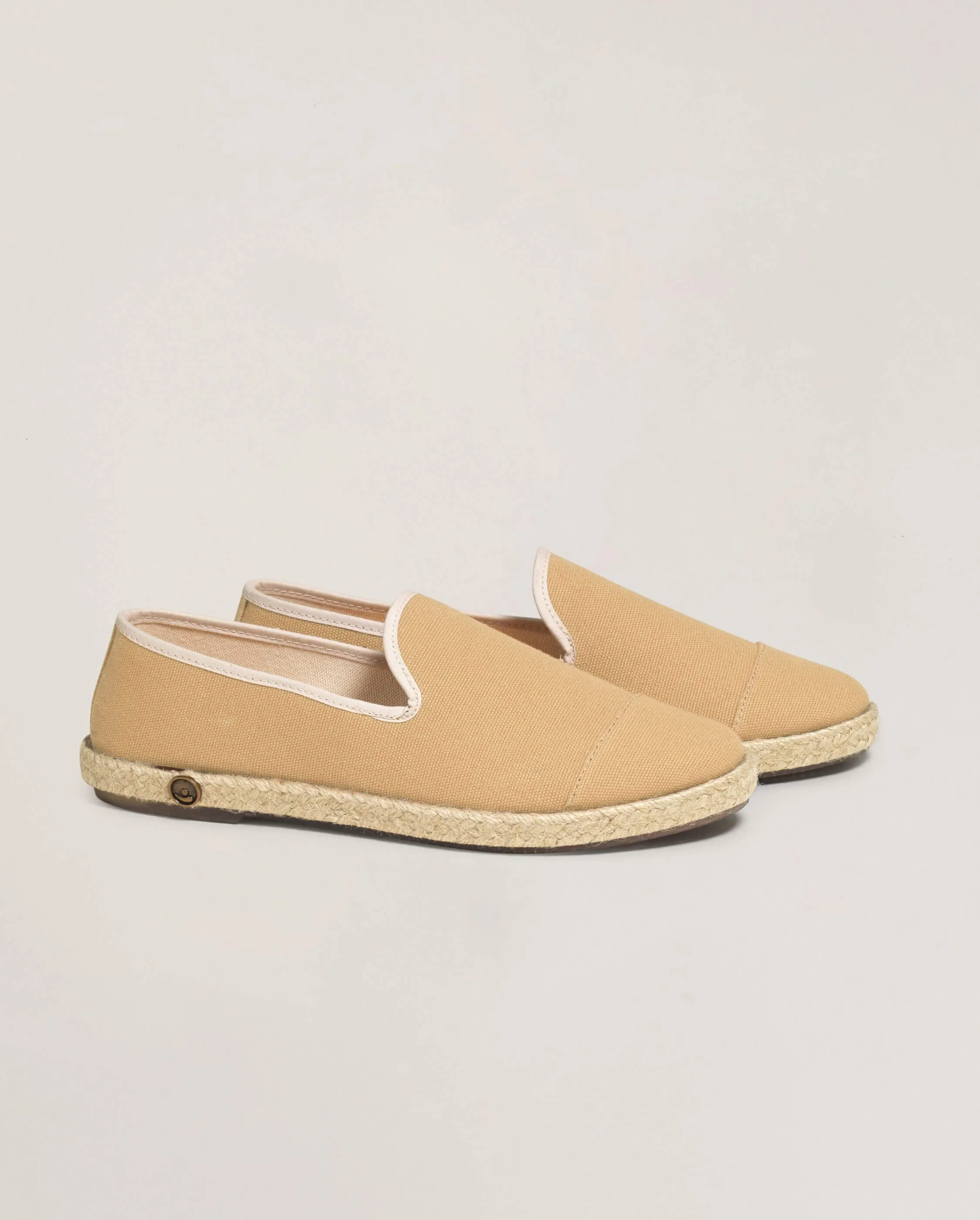 Espadrille homme coton, beige