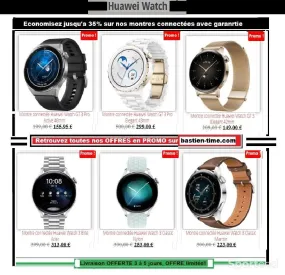 huawei watch neuf Ajouté le : 21/01/2024