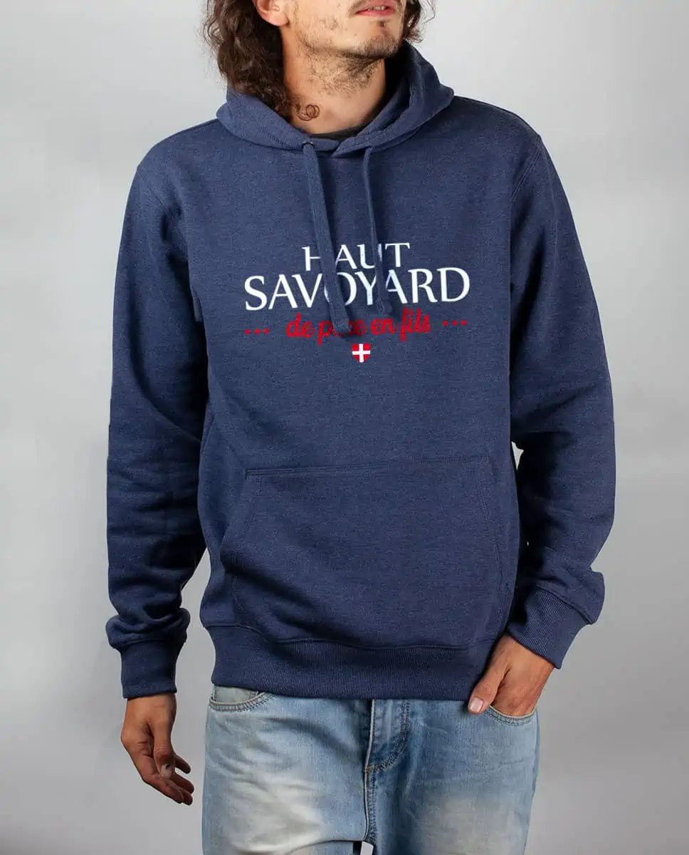 Les Savoyards - SWEAT HOMME : HAUT SAVOYARD DE PERE EN FILS