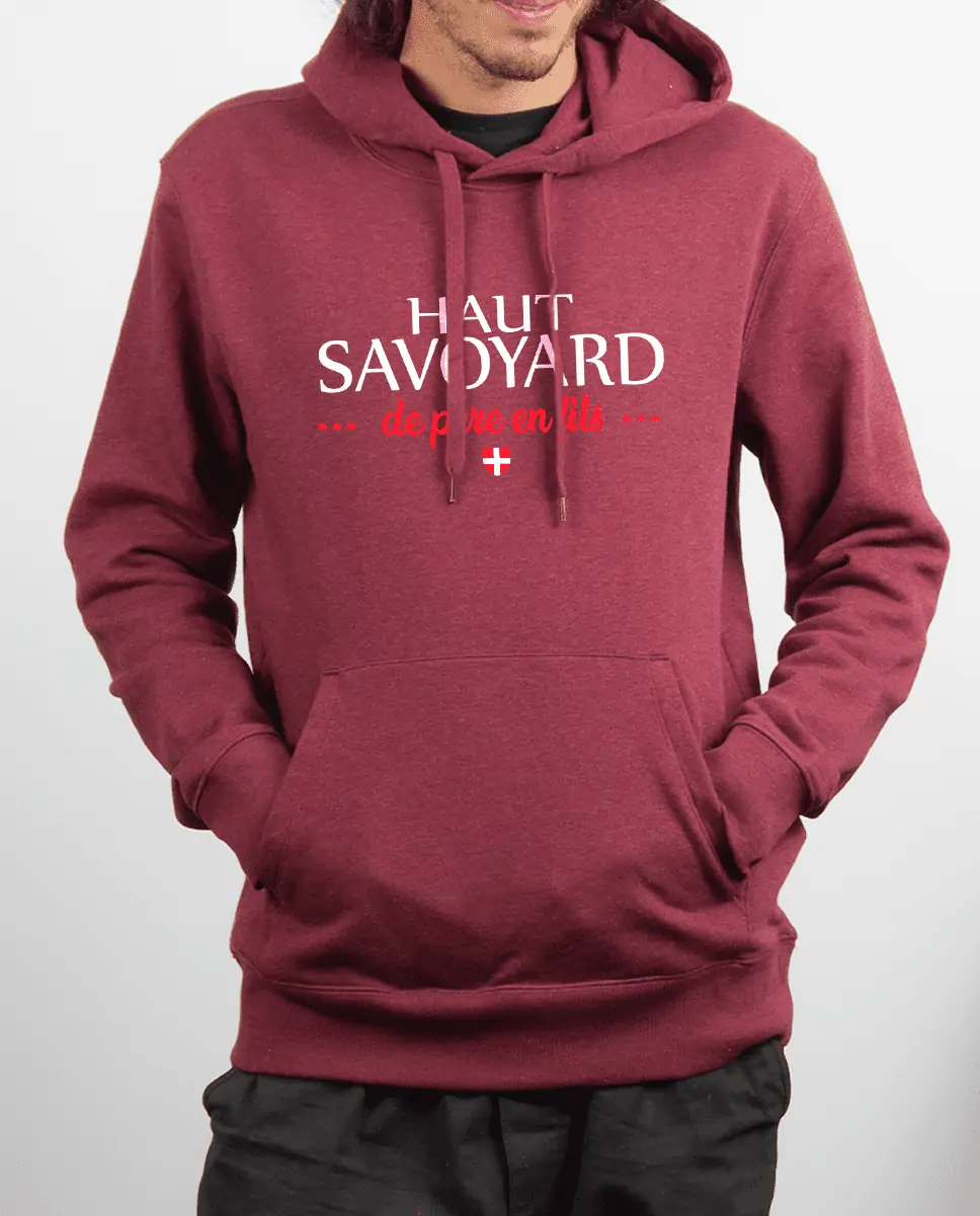 Les Savoyards - SWEAT HOMME : HAUT SAVOYARD DE PERE EN FILS