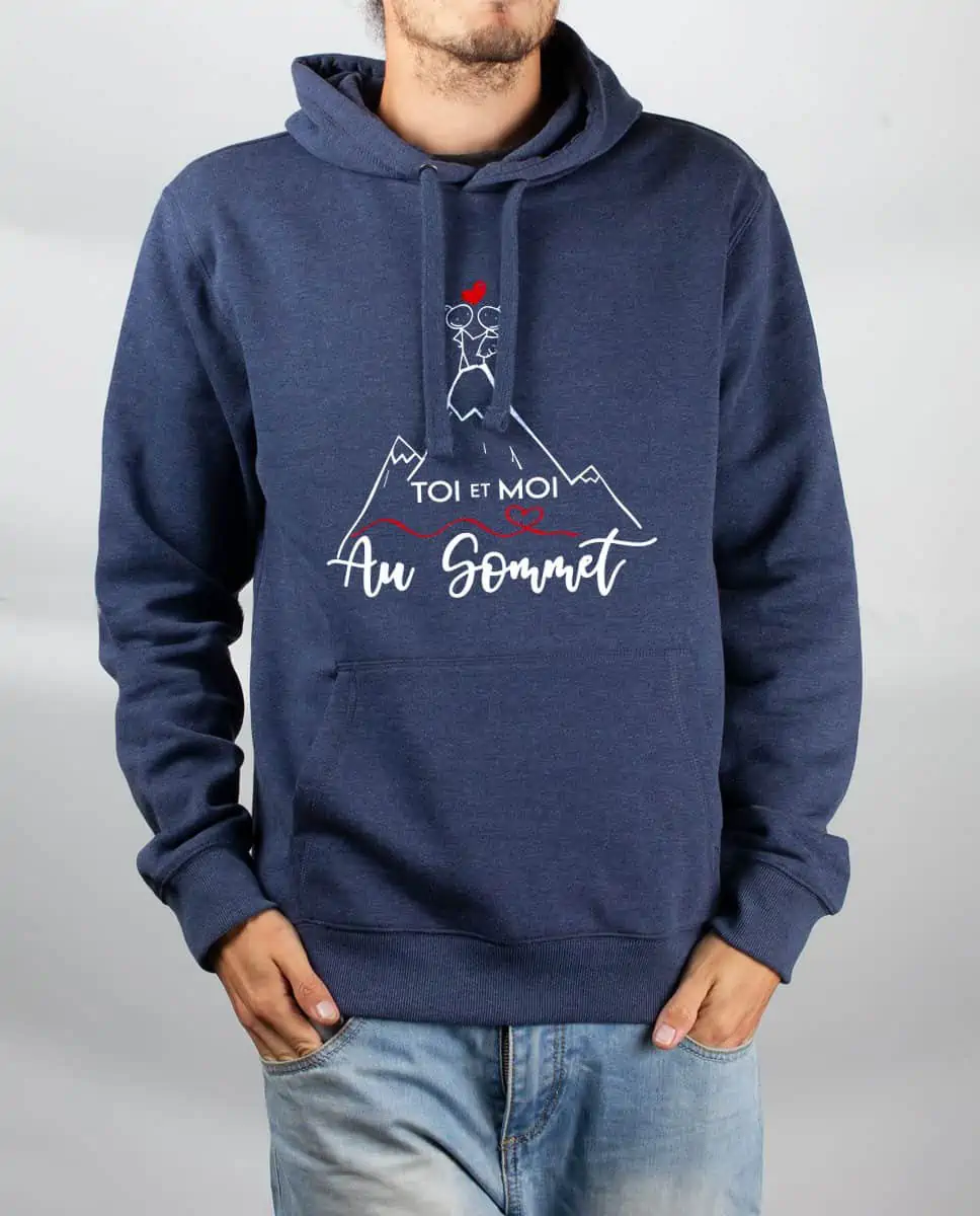 Les Savoyards - SWEAT HOMME : VIVONS D'AMOUR ET DE RACLETTE