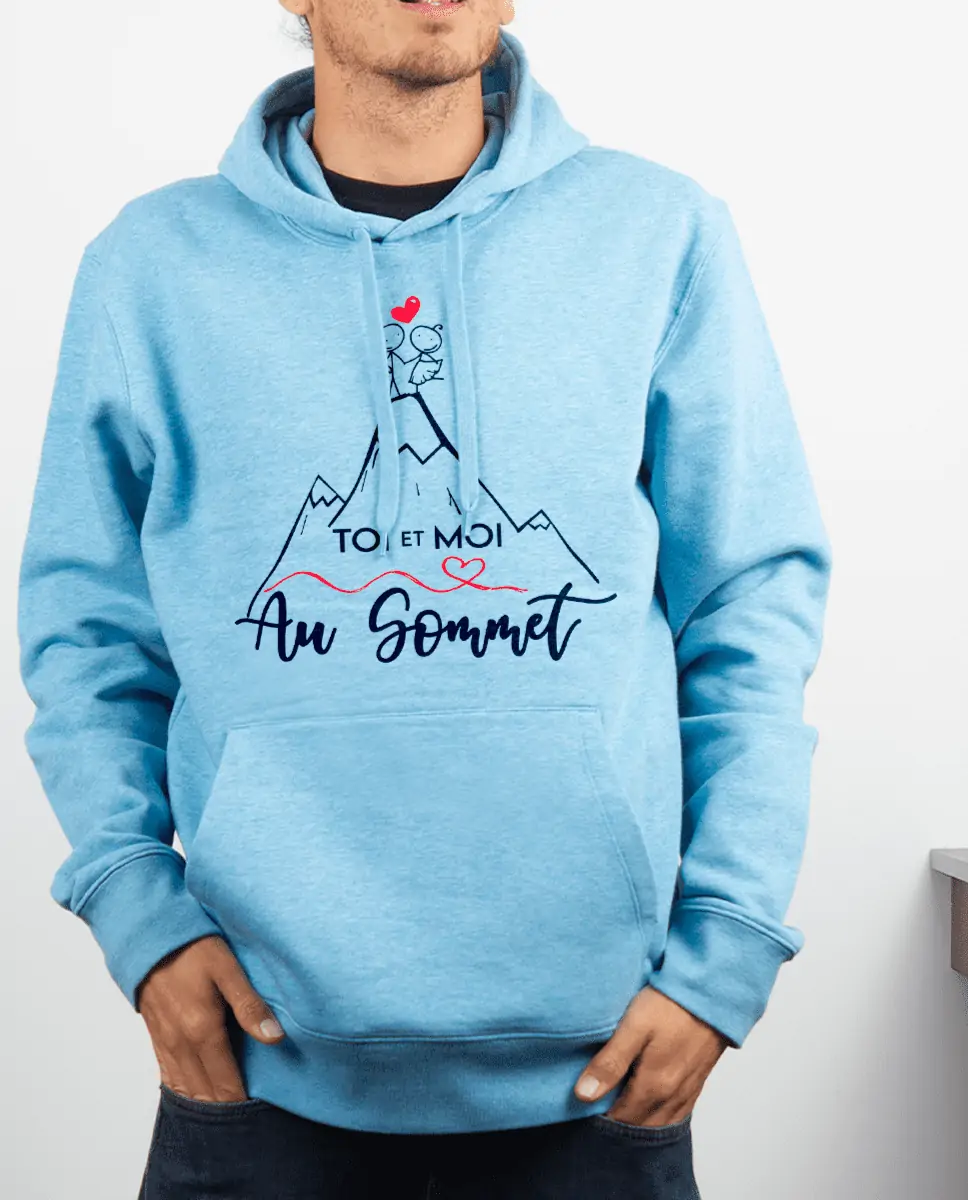 Les Savoyards - SWEAT HOMME : VIVONS D'AMOUR ET DE RACLETTE