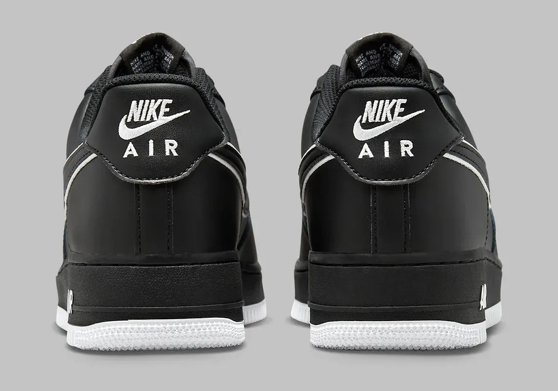 Nike Air Force 1 Low '07 Black White Sole (2023)