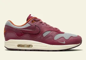 Nike Air Max 1 Patta Waves Rush Maroon