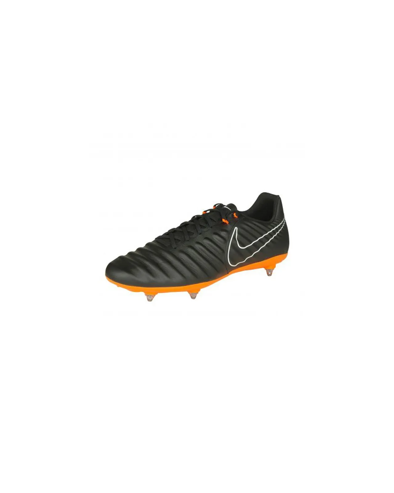 Nike Chaussures de foot en cuir Legend 7 Academy SG grande taille noires - Size-factory