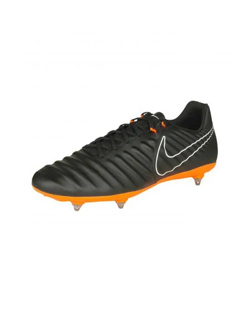 Nike Chaussures de foot en cuir Legend 7 Academy SG grande taille noires - Size-factory