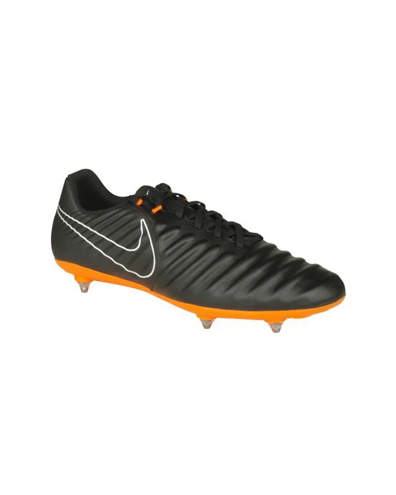 Nike Chaussures de foot en cuir Legend 7 Academy SG grande taille noires - Size-factory