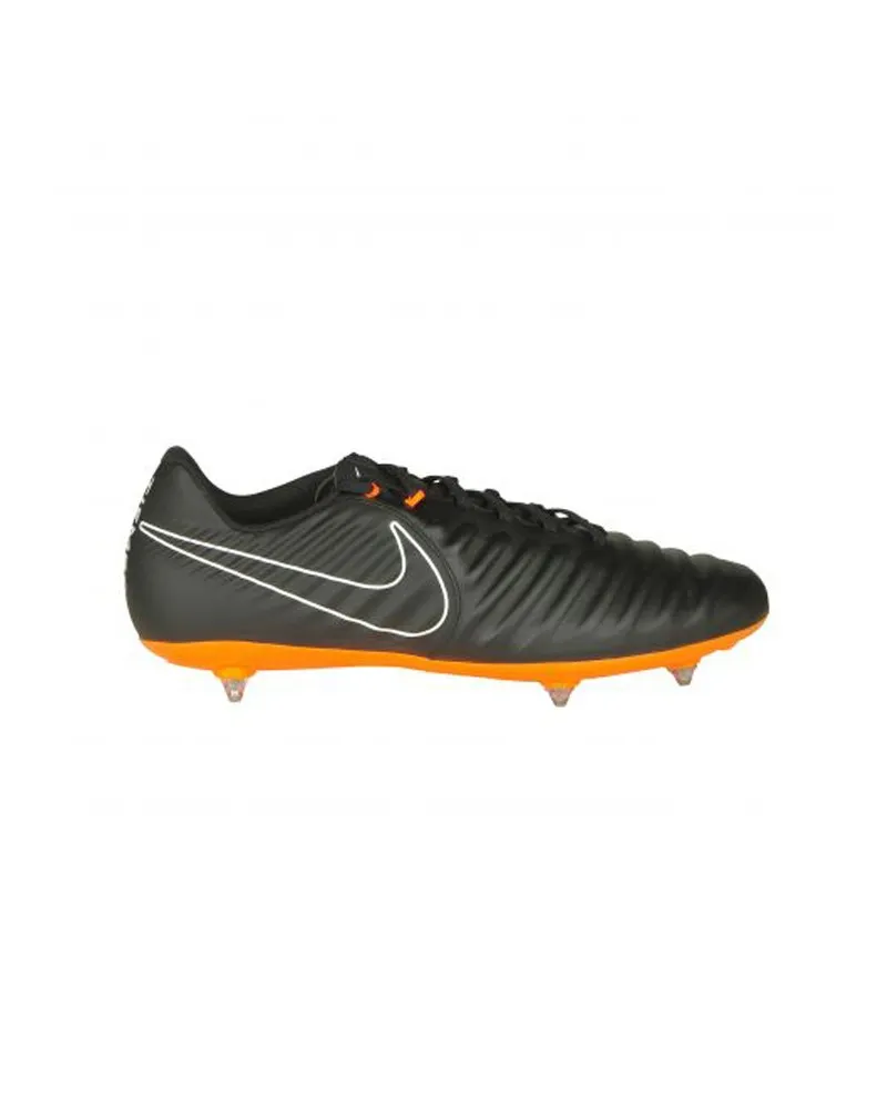 Nike Chaussures de foot en cuir Legend 7 Academy SG grande taille noires - Size-factory