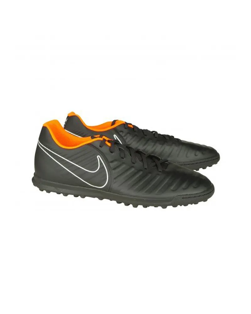 Nike Chaussures de foot en cuir Legend 7 Club TF grande taille noires - Size-factory