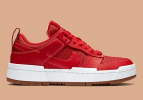 Nike Dunk Low Disrupt Red Gum