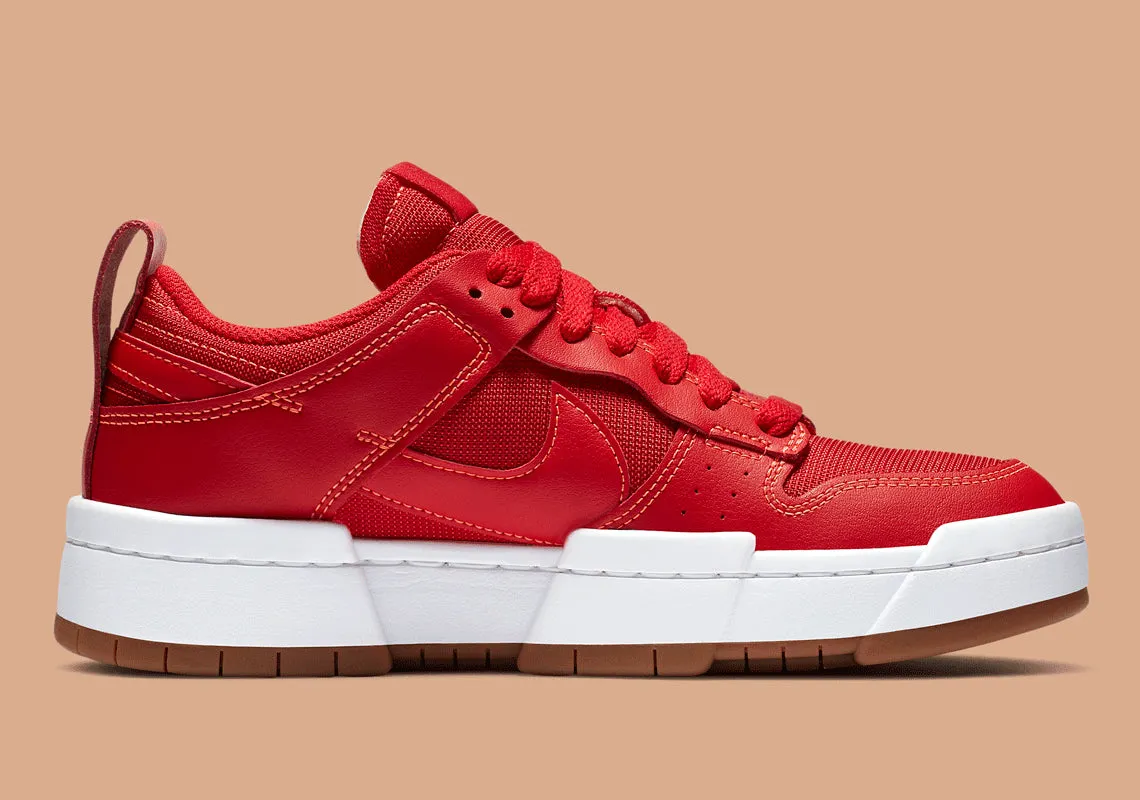 Nike Dunk Low Disrupt Red Gum