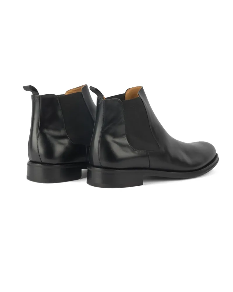 Paul Edwards Chaussures bottines bout rond grande taille noir - Size-factory