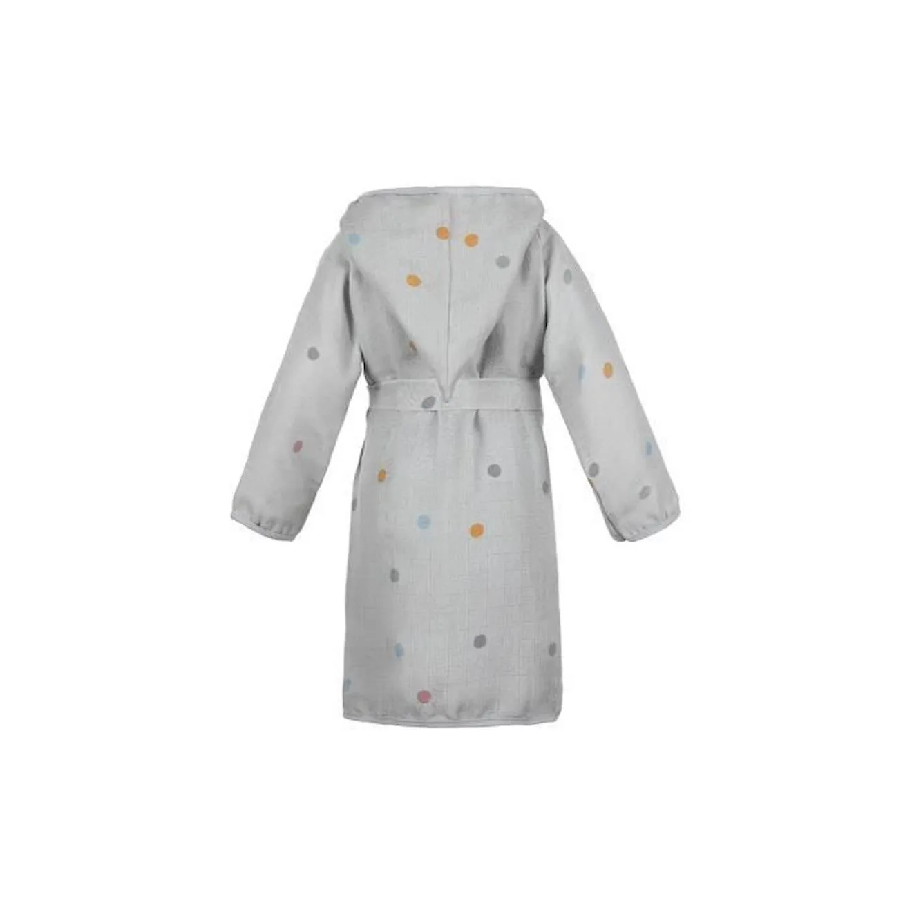 Peignoir en moussline pour enfant 100% coton gris - Kindsgut