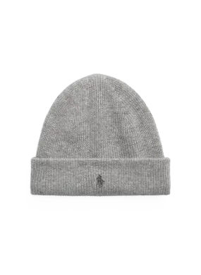 POLO RALPH LAUREN  Bonnet en coton  - Gris