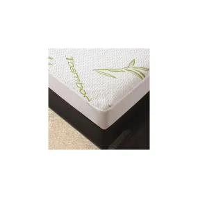 Protège matelas "Bambou" imperméable 120 x 190 cm bonnet 35 cm