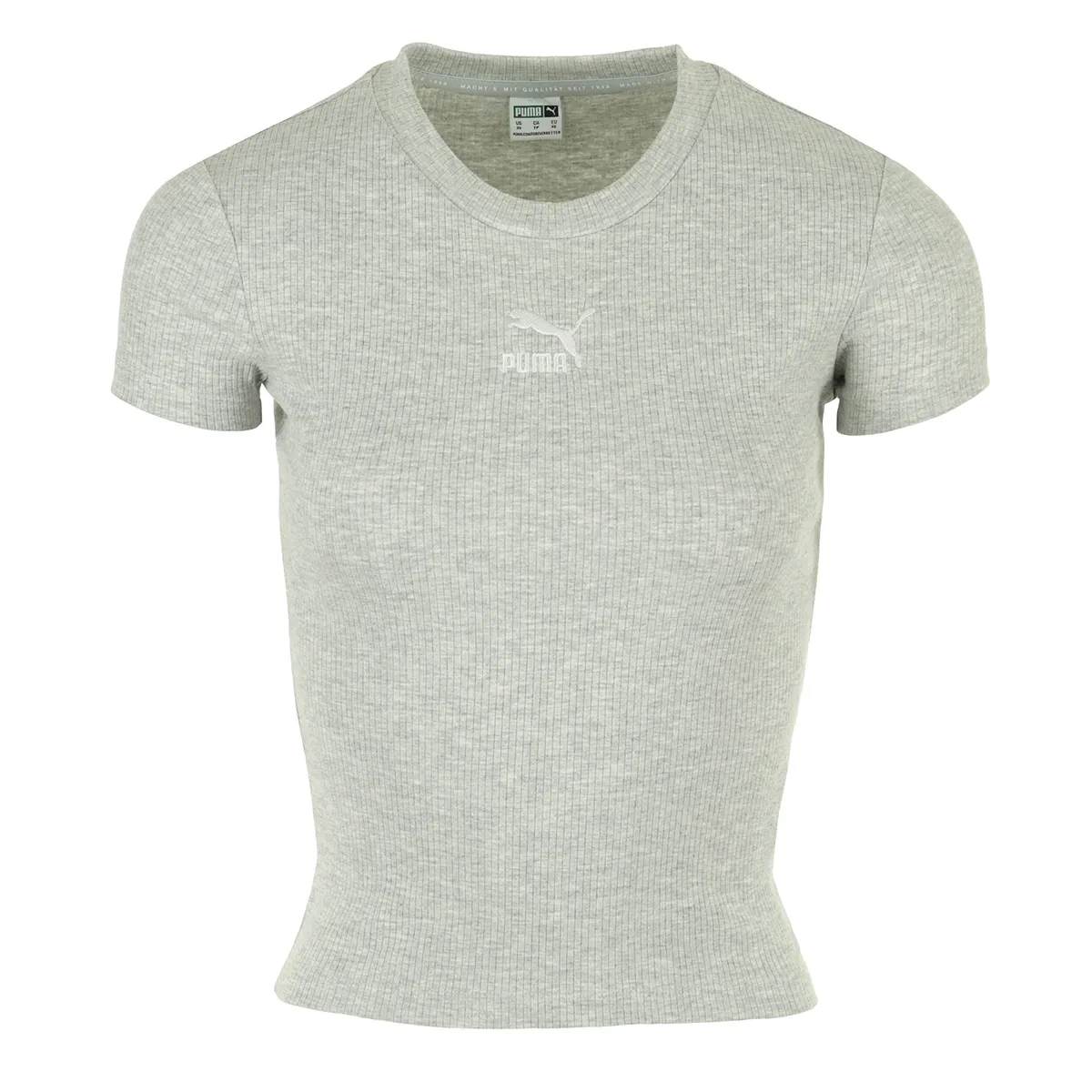 PUMA Classics Ribbed Slim Tee