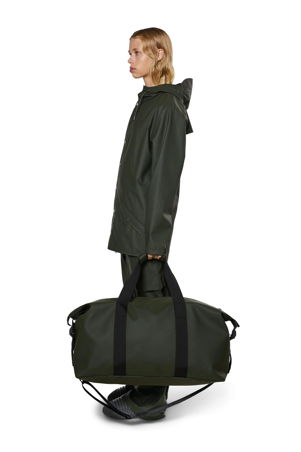 Sac de Voyage Rains Unisex Weekend Bag Large Green