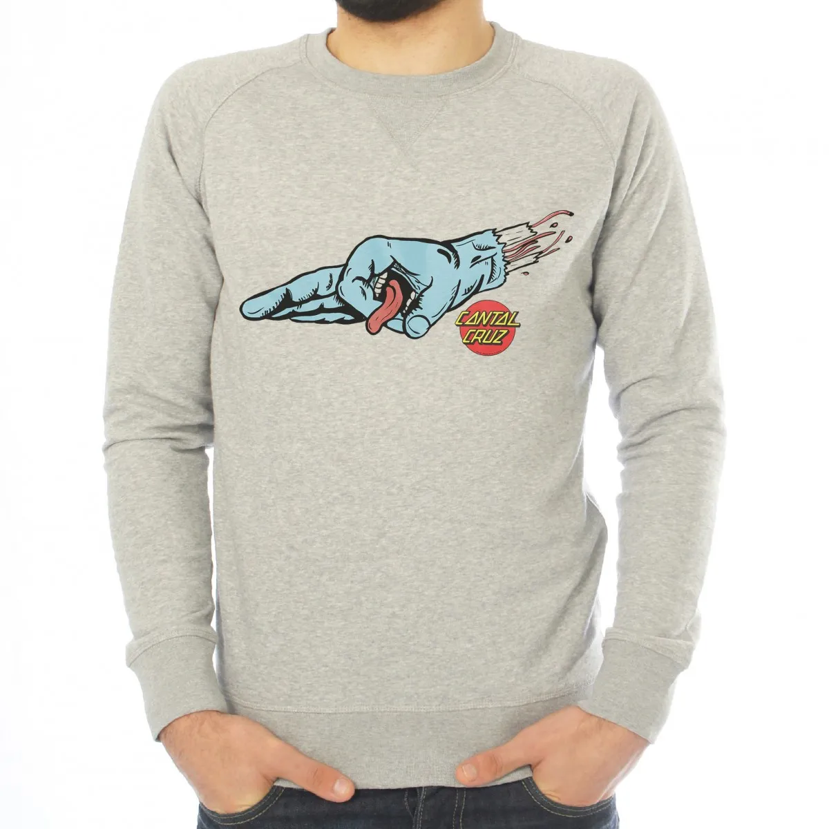 Saucisse Truffade - Sweat homme Main Cantal Cruz