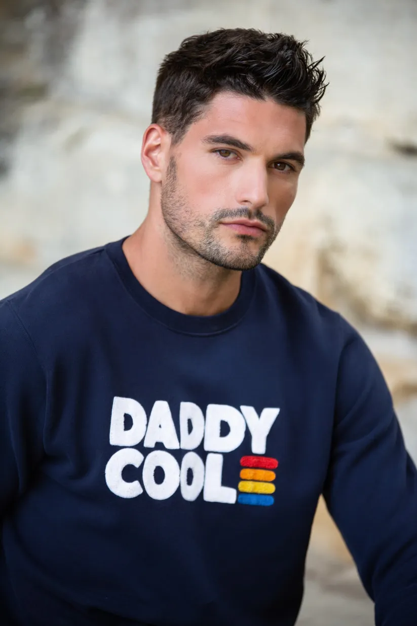 sweat homme avec broderie DADDY COOL by French Disorder